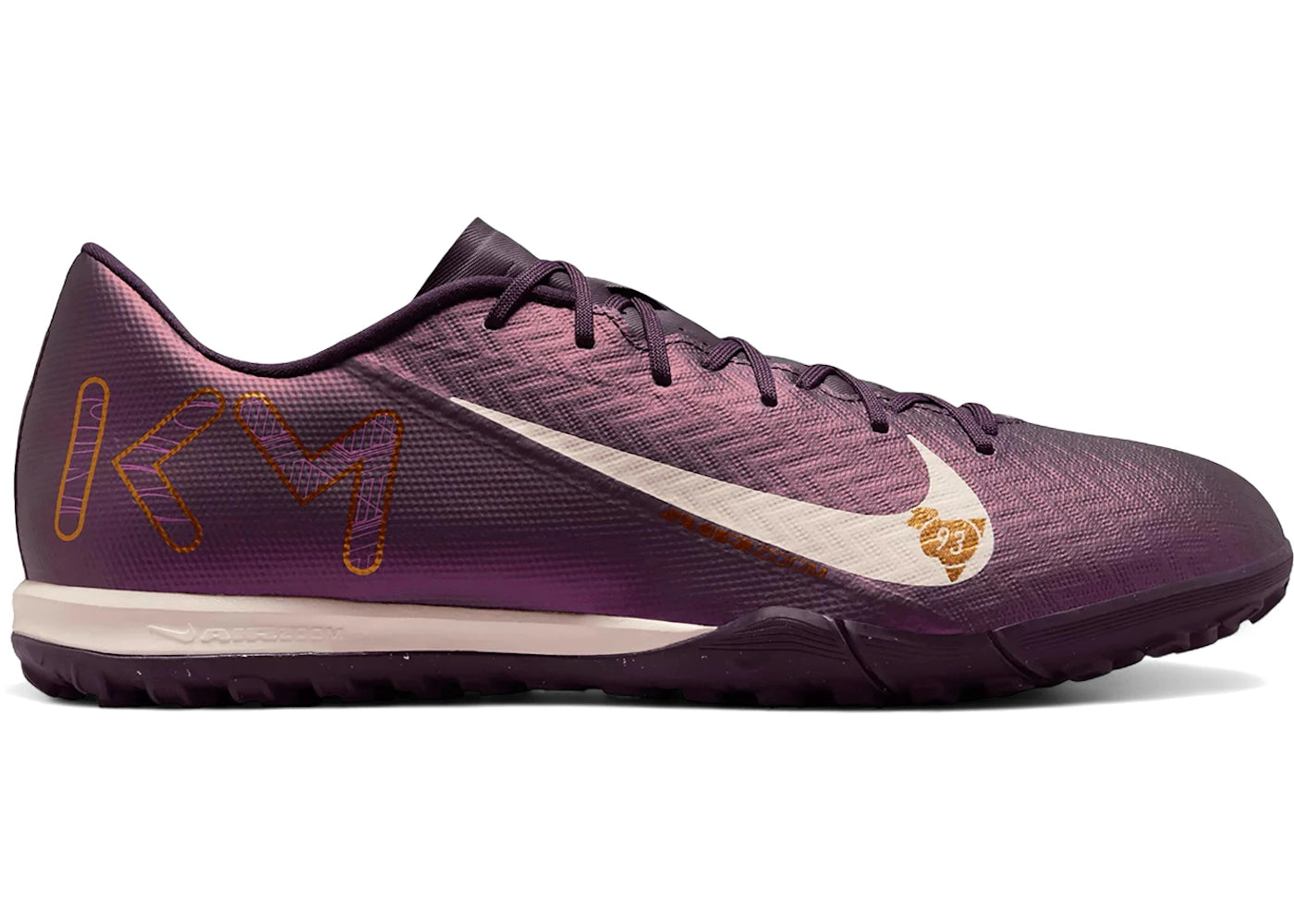 Nike Mercurial Vapor 16 Academy TF Kylian Mbappé Grand Purple - vue secondaire A