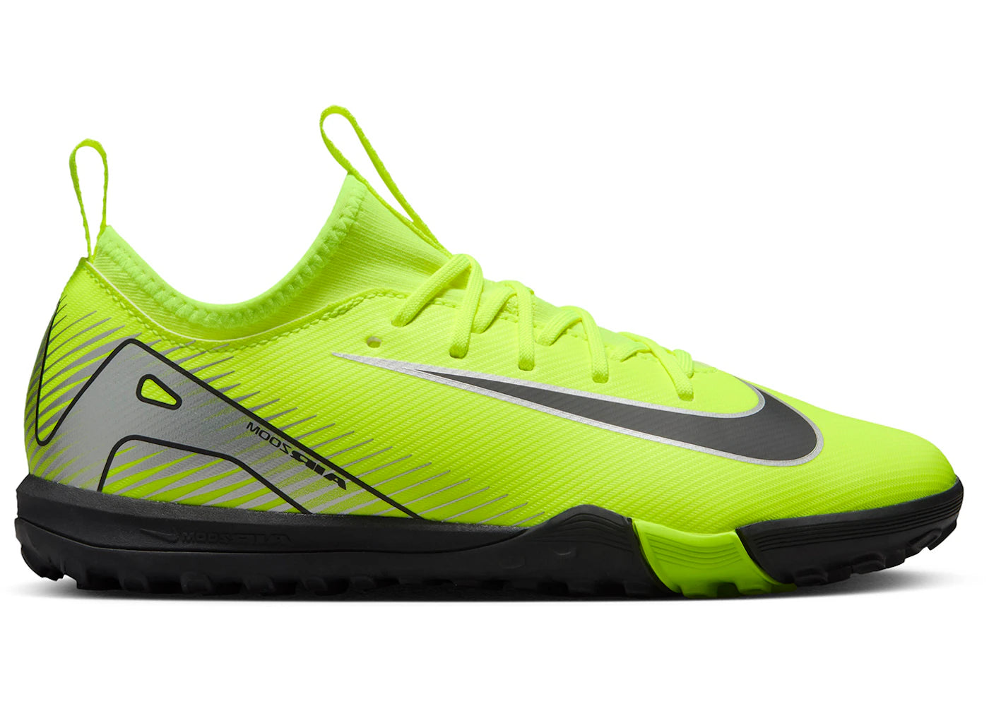 Nike Mercurial Vapor 16 Academy TF Volt Black (GS) - vue 360