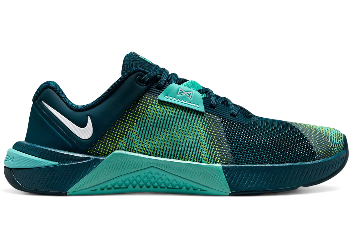 Nike Metcon 10 Midnight Turquoise Volt (Women's) - vue 360