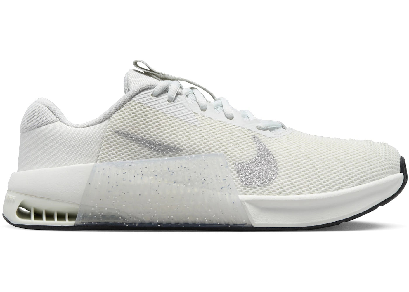 Nike Metcon 9 Premium Summit White Sail Black Metallic Silver (Women's) - vue 360