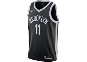 Nike NBA Brooklyn Nets 2020 Kyrie Irving Icon Edition Swingman Jersey Black - vue 360