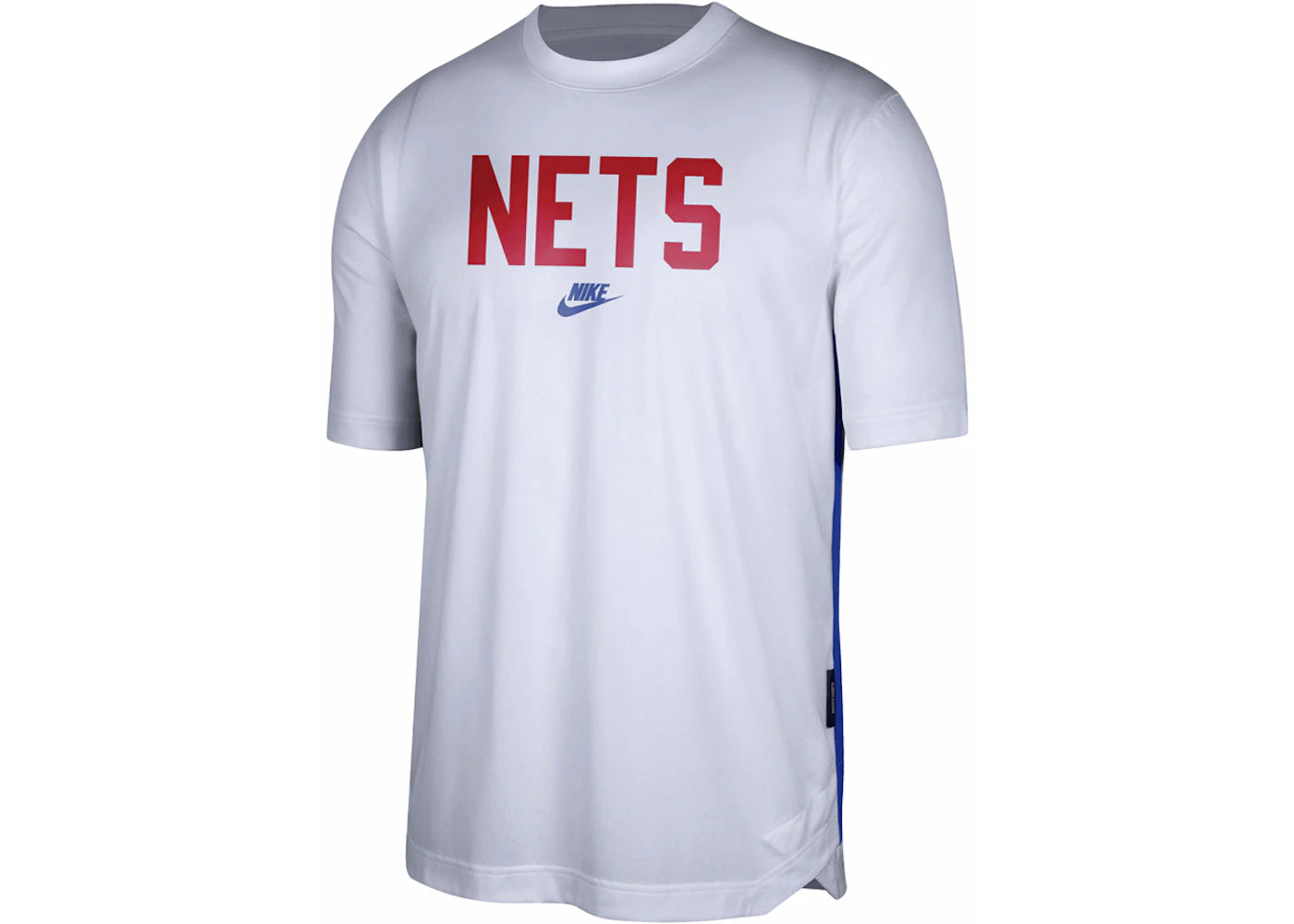 Nike NBA Brooklyn Nets Classic Edition Pregame Dri-Fit T-shirt White - vue secondaire A