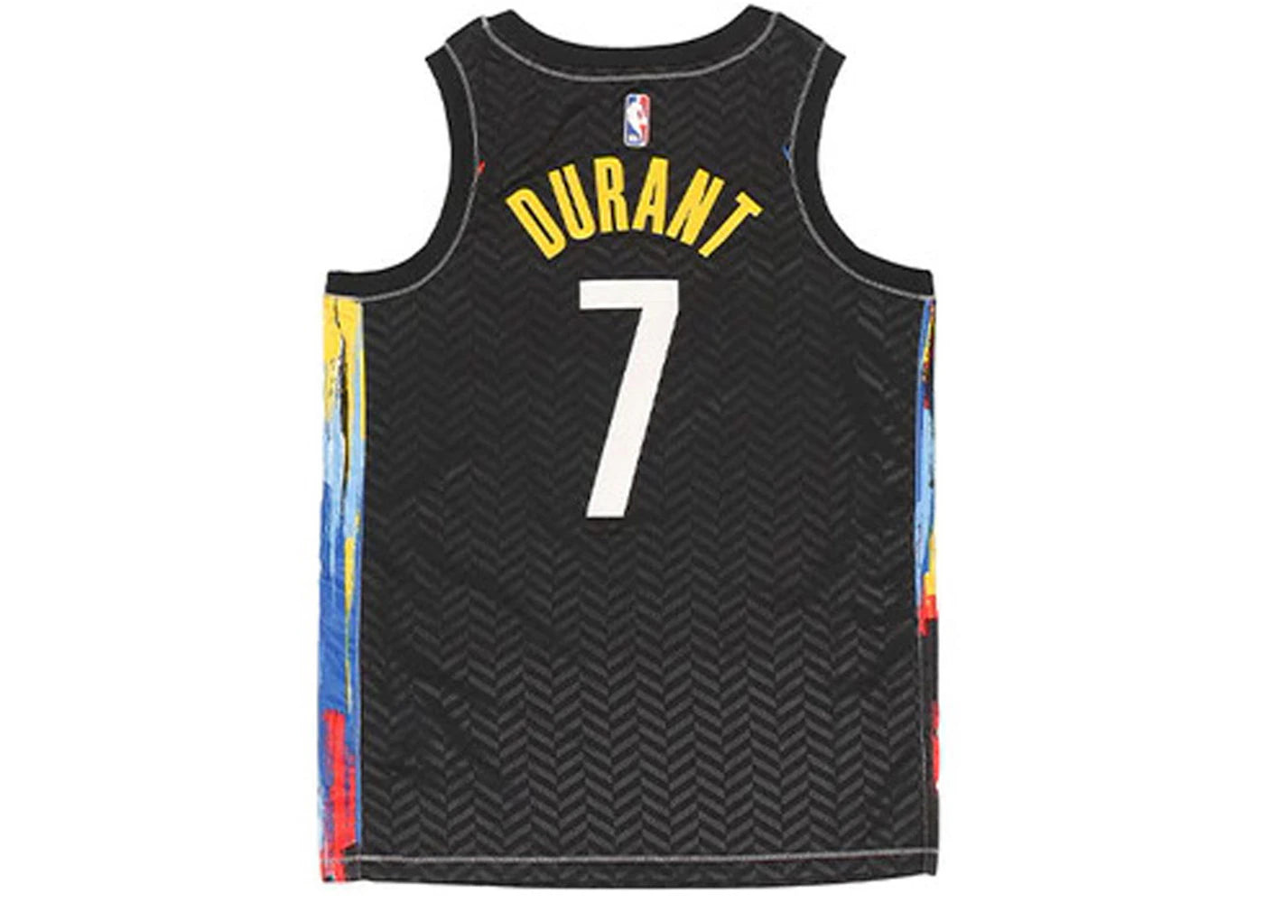 Nike NBA Brooklyn Nets Durant City Edition Jersey Black - vue secondaire B