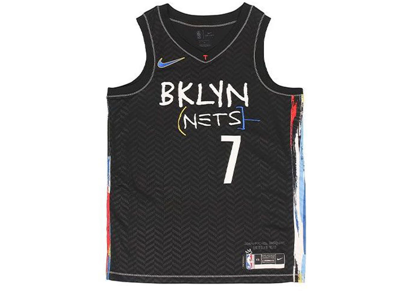 Nike NBA Brooklyn Nets Durant City Edition Jersey Black - vue secondaire A