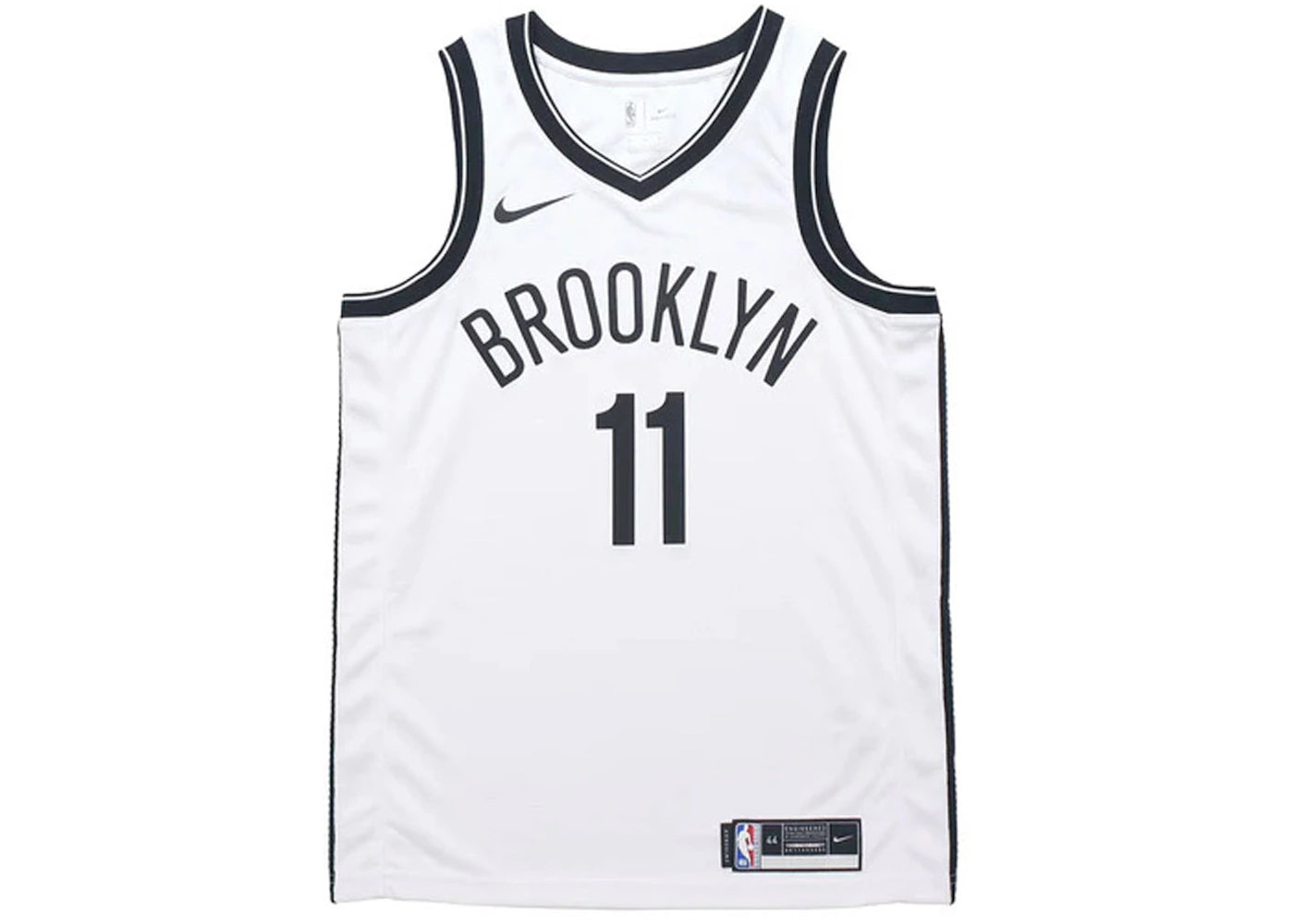 Nike NBA Brooklyn Nets Kyrie Irving 11 Fan Edition Jersey White - vue secondaire A