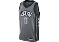 Nike NBA Brooklyn Nets Kyrie Irving Statement Edition 2020 Swingman Jersey Grey/Black