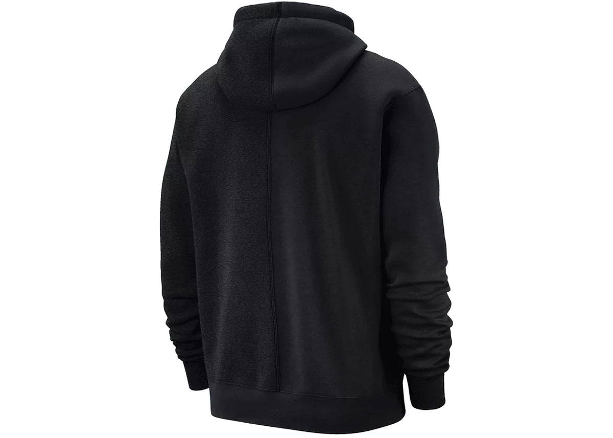 Nike NBA Chicago Bulls Courtside Fleece Pullover Loose Fit Hoodie Black - vue secondaire B