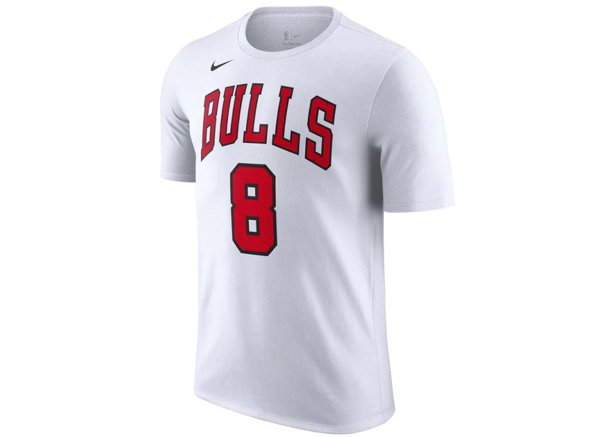 Nike NBA Chicago Bulls Zach Lavine T-shirt White - vue secondaire A