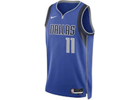 Nike NBA Dallas Mavericks Icon Edition Kyrie Irving Jersey Blue/White