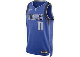 Nike NBA Dallas Mavericks Icon Edition Kyrie Irving Jersey Blue/White