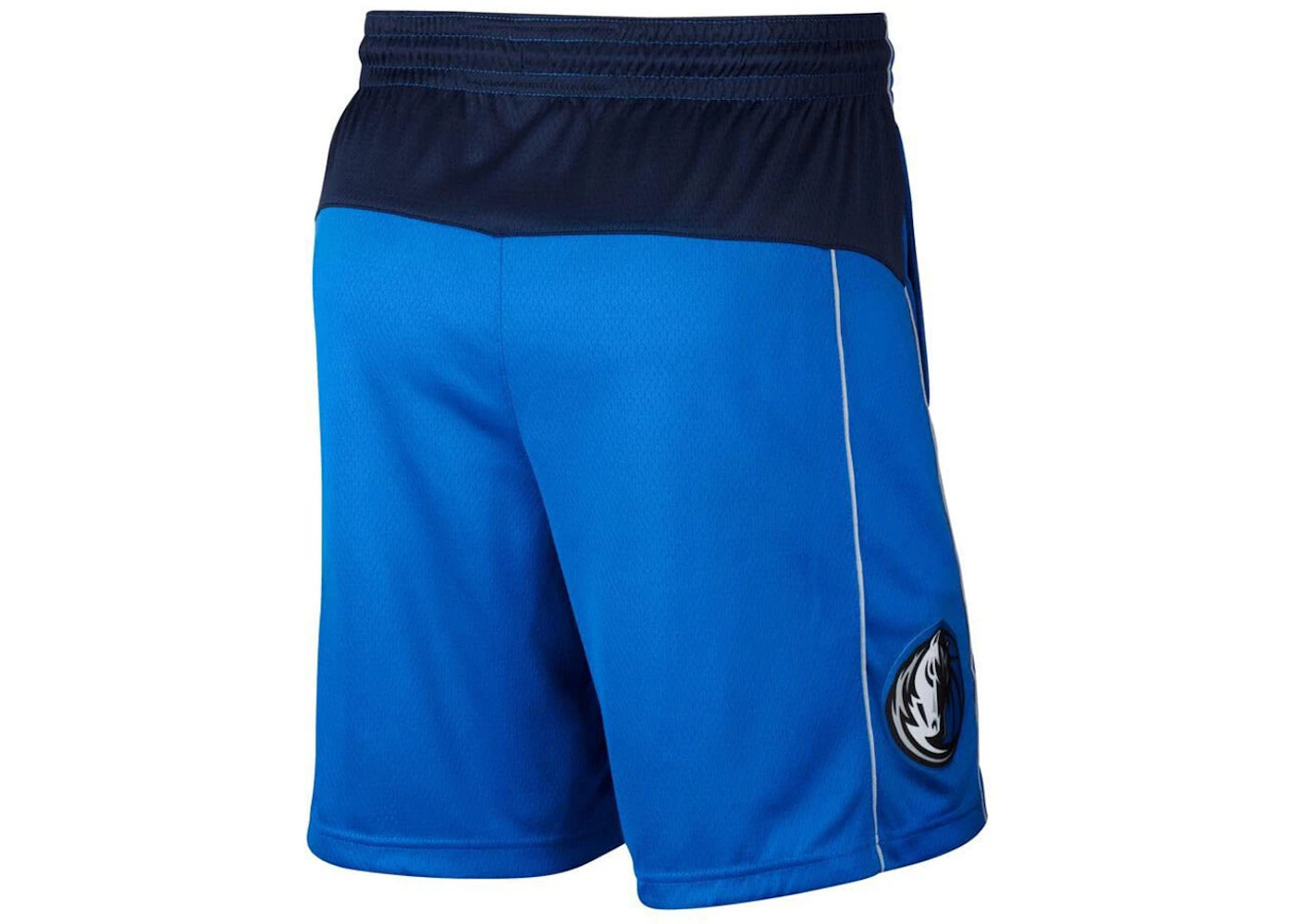 Nike NBA Dallas Mavericks Icon Edition Swingman Dri-FIT Shorts Blue/White/Dark Blue - vue secondaire A
