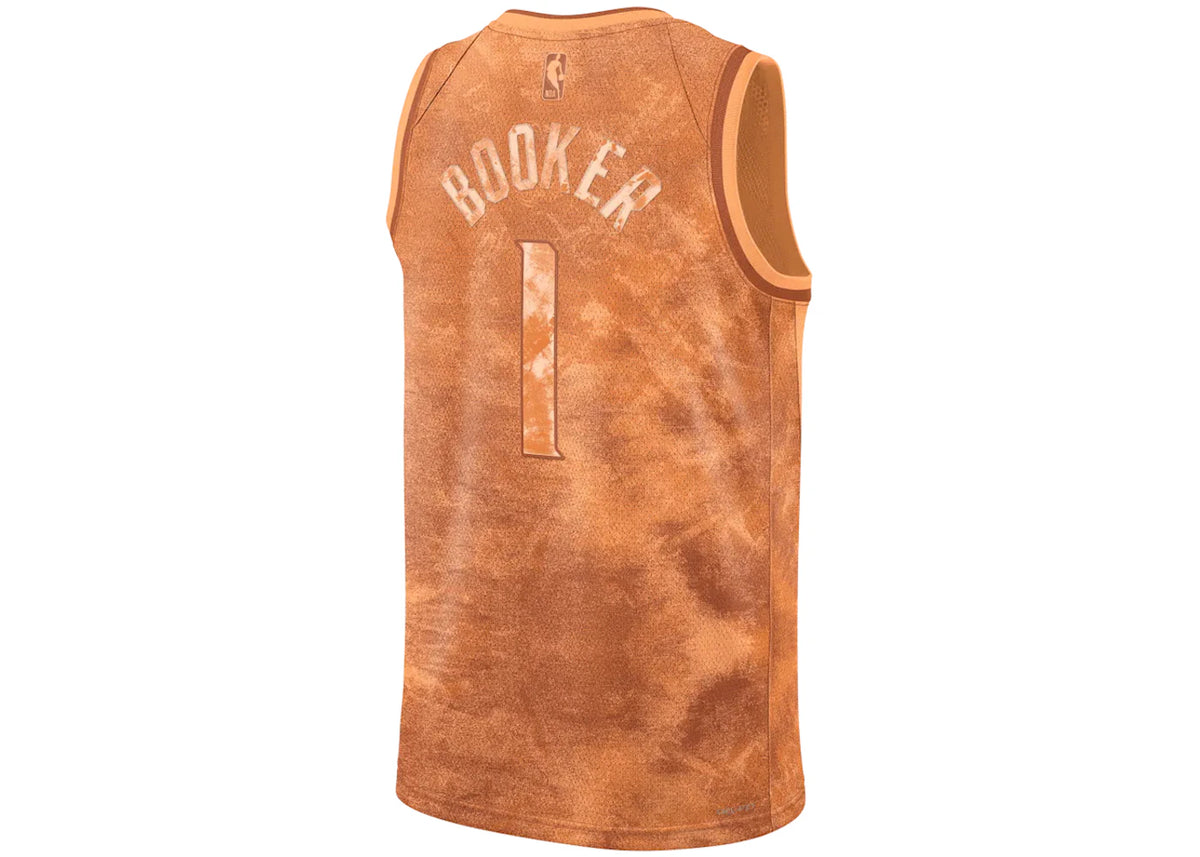 Nike NBA Devin Booker Phoenix Suns Jersey Orange - vue secondaire B