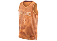 Nike NBA Devin Booker Phoenix Suns Jersey Orange