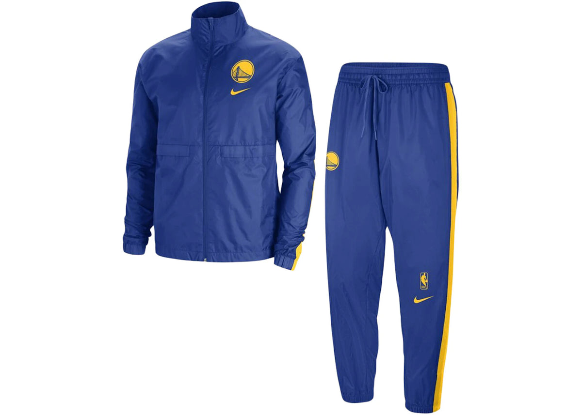 Nike NBA Golden State Warriors Courtside Tracksuit Rush Blue/Amarillo - vue secondaire A