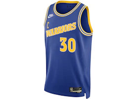 Nike NBA Golden State Warriors Stephen Curry Dri-FIT Jersey Blue