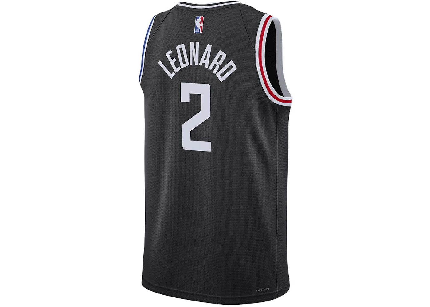 Nike NBA LA Clippers Kawhi Leonard Dri-FIT Jersey Black - vue secondaire B