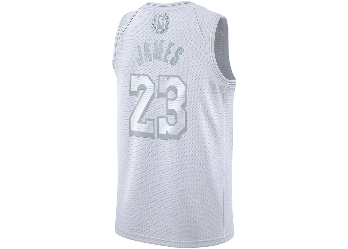 Nike NBA LA Lakers MVP Lebron James 23 Authentic Swingman Jersey White - vue secondaire A