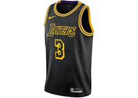 Nike NBA Lakers Anthony Davis Swingman Jersey Black