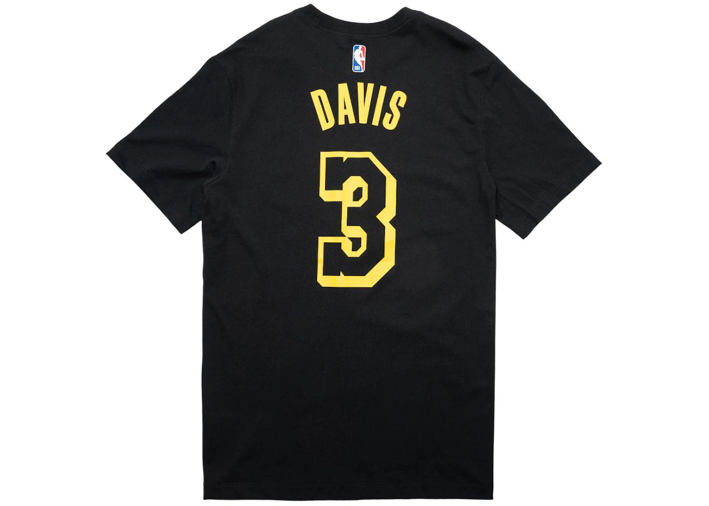 Nike NBA Lakers Anthony Davis Tee Black - vue secondaire B