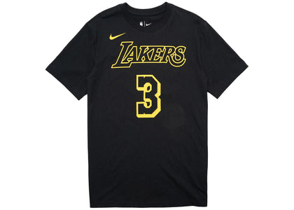 Nike NBA Lakers Anthony Davis Tee Black - product view 2