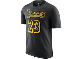 Nike NBA Lakers Lebron James Tee Black - vue 360