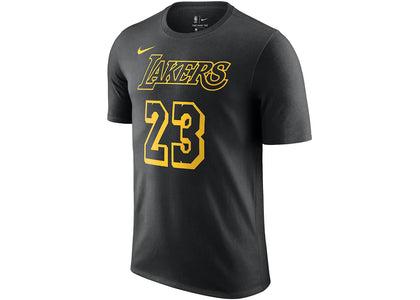 Nike NBA Lakers Lebron James Tee Black - product view 2