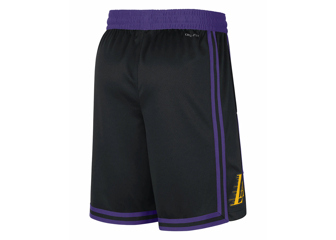 Nike NBA Los Angeles Lakers Swingman City Edition Dri-Fit Shorts Black - vue secondaire B