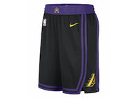 Nike NBA Los Angeles Lakers Swingman City Edition Dri-Fit Shorts Black