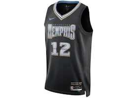Nike NBA Memphis Grizzlies Ja Morant Dri-Fit Jersey Black