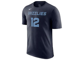 Nike NBA Memphis Grizzlies Ja Morant T-shirt Dark Blue/Light Blue