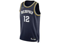 Nike NBA Memphis Grizzlies Morant City Edition Swingman Jersey Navy