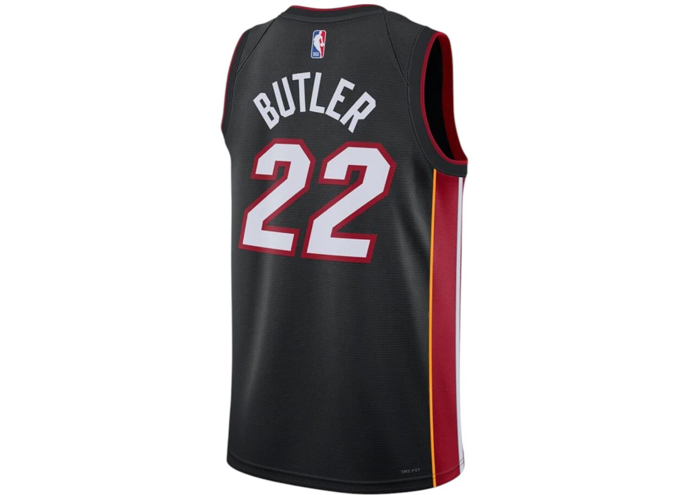 Nike NBA Miami Heat Jimmy Butler Icon Edition Swingman Dri-Fit Jersey Black/White/Red - vue secondaire B