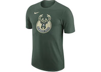 Nike NBA Milwaukee Bucks Essential Logo T-shirt Green/Cream