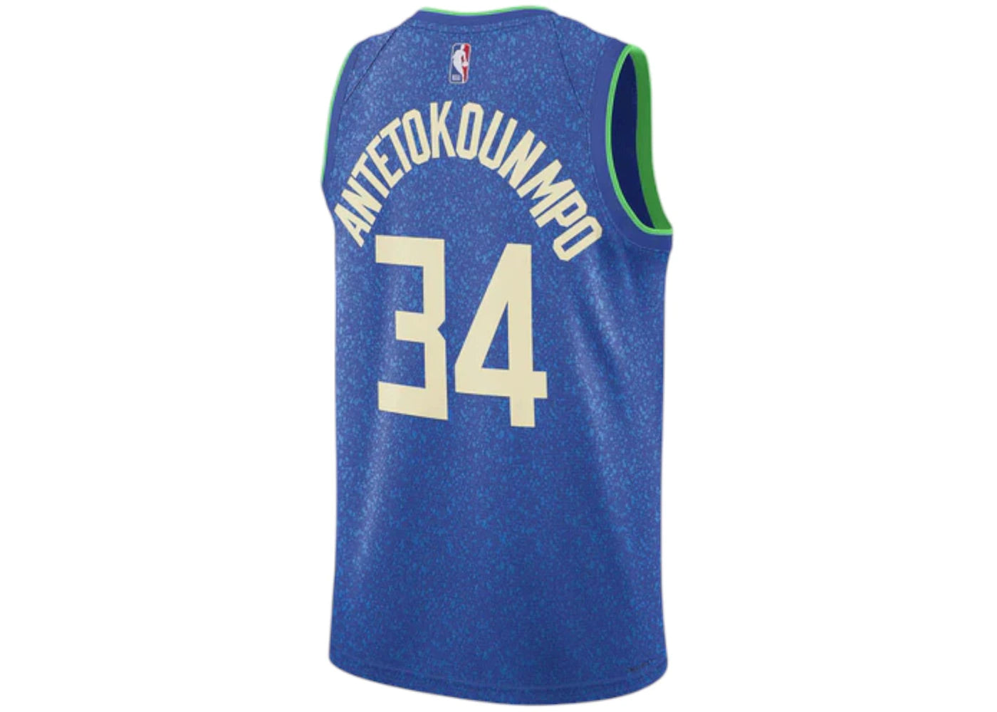 Nike NBA Milwaukee Bucks Giannis Antetokounmpo City Edition 23/24 Swingman Jersey Multicolor - vue secondaire A