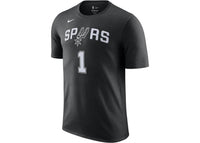 Nike NBA San Antonio Spurs Victor Wembanyama T-shirt Black/White/Grey