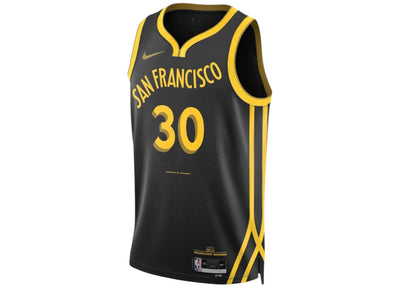 Nike NBA Stephen Curry Golden State Warriors City Edition 2023/24 Jersey Black