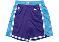 Nike NBA Swingman Los Angeles Lakers City Edition Dri-Fit Shorts Purple