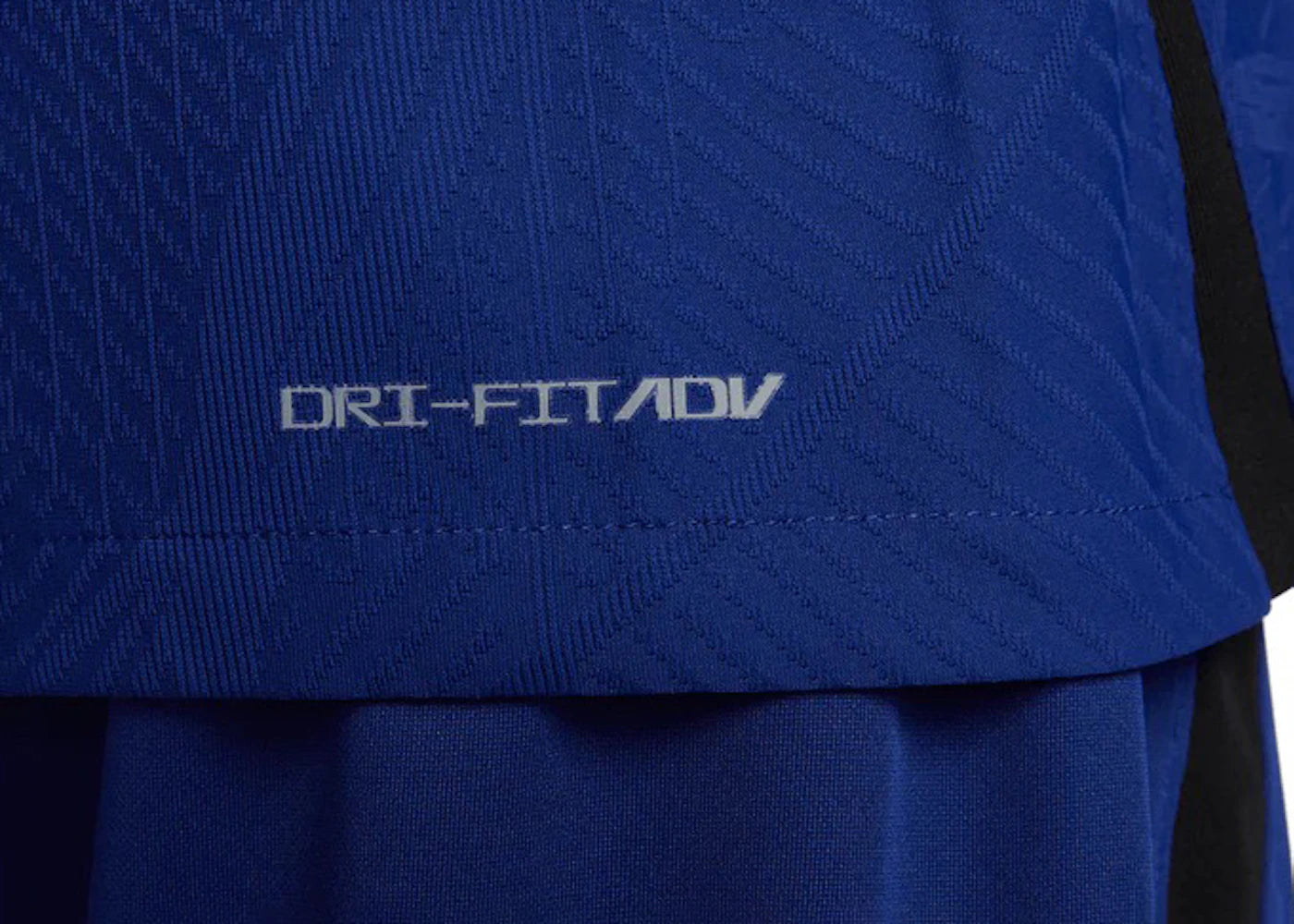 Nike Netherlands 2022/23 Match Away Dri-FIT ADV Soccer Jersey Deep Royal Blue/Black/Habanero Red - vue secondaire B