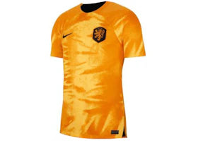 Nike Netherlands 2022/23 Stadium Home Dri-FIT Soccer Jersey Laser Orange/Black