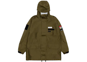 Nike Nikecraft x Tom Sachs I.S.R.U Uniform Hooded Jacket Green - vue 360