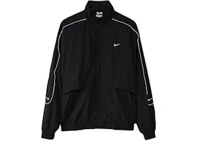 Nike Nikelab Solo Swoosh Woven Tracksuit Jacket and Joggers Set Black