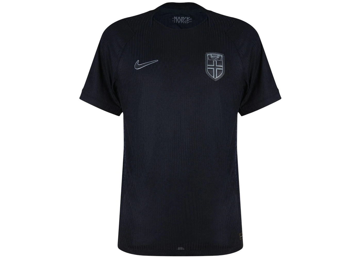 Nike Norway National Team 2026 Match Away Aero-FIT Jersey Black Black - vue secondaire A