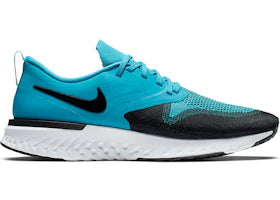 Nike Odyssey React 2 Flyknit Blue Lagoon - vue 360