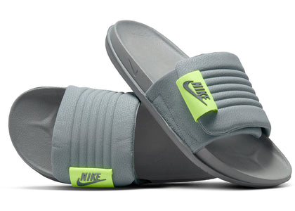 Nike Offcourt Adjust Slide Cool Grey Volt - authentic Nike sneakers