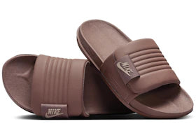 Nike Offcourt Adjust Slide Smokey Mauve Plum Eclipse Diffused Taupe (Women's) - vue 360