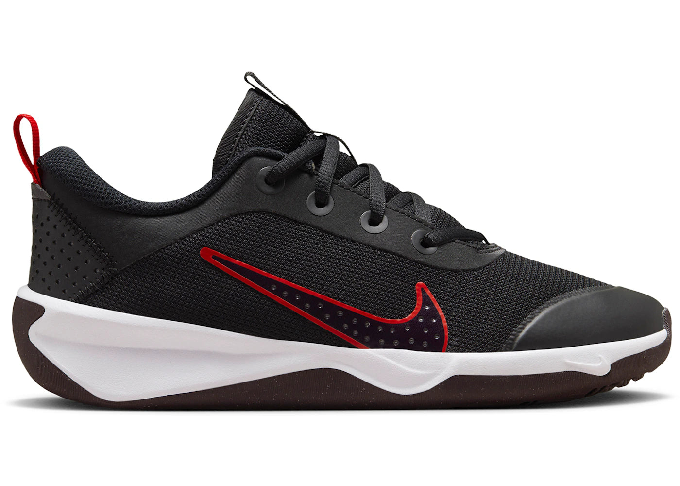 Nike Omni Multi-Court Black Gym Red Cement Grey Burgundy Ash (GS) - vue secondaire A