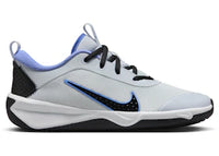 Nike Omni Multi-Court Football Grey Black Astronomy Blue Royal Pulse (GS)