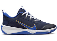 Nike Omni Multi-Court Midnight Navy Saturn Gold White Hyper Royal (GS)