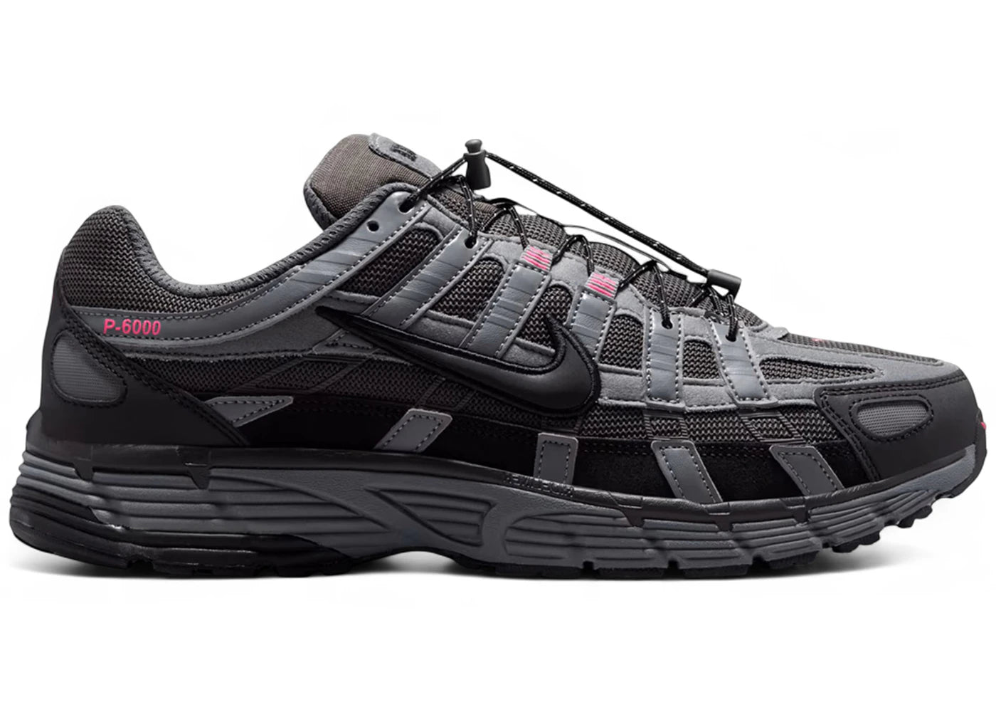 Nike P-6000 Anthracite Black Pink - vue 360