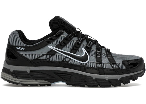 Nike P-6000 Black Cool Grey Celestine Blue sneakers - authentic Nike shoes